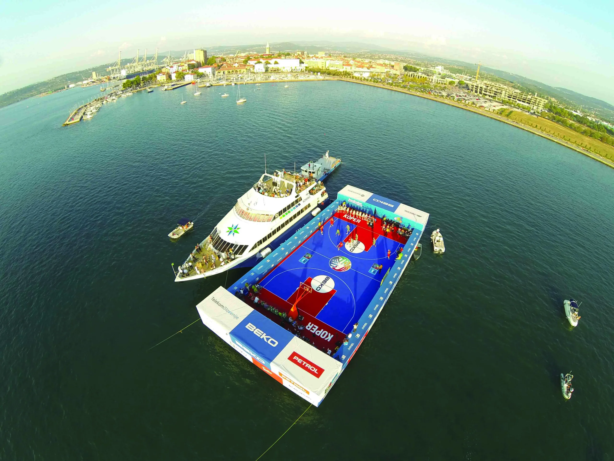 Sport Court on a Boat